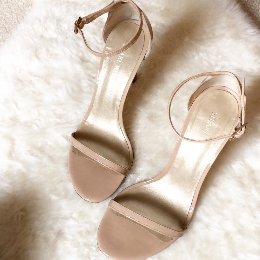 Stuart Weitzman Nudistsong Ankle Strap Sandal